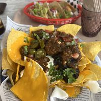 NOT VEGAN CHEESE / vegetarian option   at Nopal in Gran Canaria