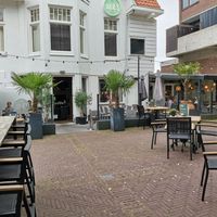 Julies outdoors back at Julie's in Bergen