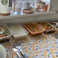 Pad Pak, Sticky Rice, Panang, Pad Med Mamuang  at Thai Street in Norwich