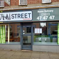 Front shop at Thai Street in Norwich