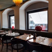 Upstairs seating at Molino - Select in Zurich