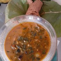 Soup and Banku at Beas Vegan Kitchen in Accra