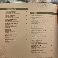 Vegan menu!  at Mango Tree - Ayala Malls in Paranaque