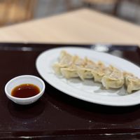 Gyoza  at NRT - T's Tantan - T1 in Narita
