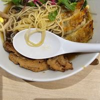 Ramen with Gyoza. Delicious at NRT - T's Tantan - T1 in Narita