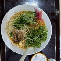 Vegan Ramen and Vegan Gelatoo  at NRT - T's Tantan - T1 in Narita