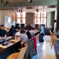 Kaiten (conveyor) at Sora Sushi in Zurich