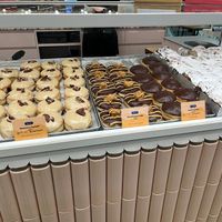 They even have cinnamon rolls!!!  at Brammibal's Donuts - KaDeWe in Berlin