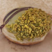 Donut Mozartkugel #Veganuary at Brammibal's Donuts - KaDeWe in Berlin