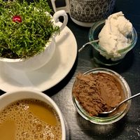 Dessert gelato is included!  at Ani's Café in Porvoo