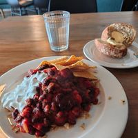 Chili sin Carne at Ani's Café in Porvoo