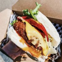 Beyond burger at Lilith's  in Cheltenham