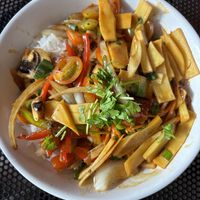 Bamboo rice   at Saigon Noodle Bar in Buenos Aires