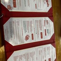 Menu card  at Saigon Noodle Bar in Buenos Aires