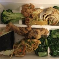 Our choices from buffet at LiánChí Huì SùShí 蓮池會素食 in Taipei