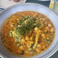 Yellow Thai Curry   at Moos Ibiza in Ibiza