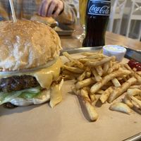 Ontario burger  at Great Lakes in Tokyo
