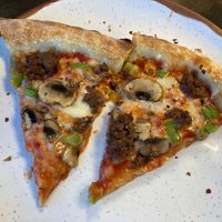 Sausage pizzaa  at Zoe's Pizzeria in Waunakee