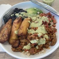 Miami Vegan bowl w/ cilantro lime dressing  at Carrot Express - North Beach in Miami Beach