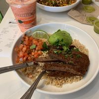 Impossible Burger Bowl at Carrot Express in Coral Gables