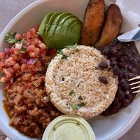 Vegan picadillo bowl at Carrot Express - Downtown in Miami
