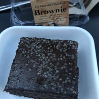 Zucchini brownie at Copper Branch in Portland