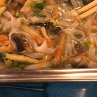 Vegan pho with glass noodles  at Dao Vietnamese Street Food in Athens