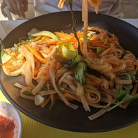Vegan rice noodle at Dao Vietnamese Street Food in Athens