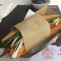 Vegan Banh mi  at Dao Vietnamese Street Food in Athens