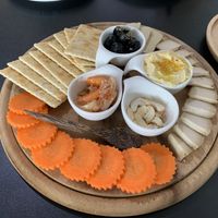 Cheese platter at Horizon Cafe in Koh Samui