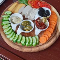 Cheese platter at Horizon Cafe in Koh Samui