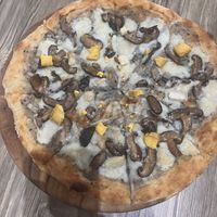 Mushroom Truffle Vegan Pizza  at Horizon Cafe in Koh Samui