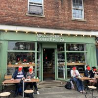   at Mr Cooper's Coffee House in Whitby