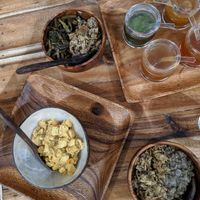 Rice bowl with 2 dishes at ENI - Soul Kitchen in Palawan