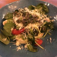 Tortellini filled with vegan ricotta and oyster mushrooms  at Palo Verde in Prague