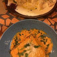 Mashroom and lasagna  at Palo Verde in Prague