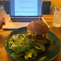 Burger at Palo Verde in Prague