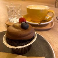Muffin with Coffee at Palo Verde in Prague