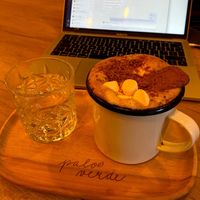 Hot chocolate with marshmallows? at Palo Verde in Prague