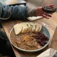 typical Czech dish #Veganuary at Palo Verde in Prague