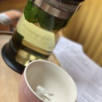 Fresh mint tea  at Palo Verde in Prague