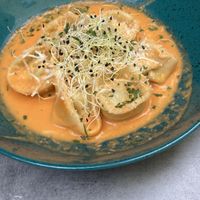 Basil tortellini   at Palo Verde in Prague