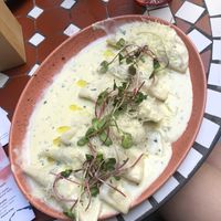 Mushroom Ravioli   at Palo Verde in Prague