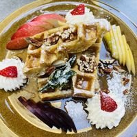 Maple Sirup Waffles  at Palo Verde in Prague