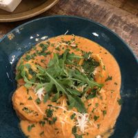 Basil tortellini  at Palo Verde in Prague