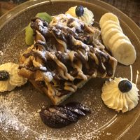 Chocolate waffles  at Palo Verde in Prague