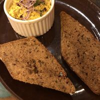 Egg tofu salad  at Palo Verde in Prague