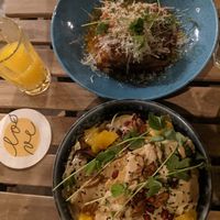 Palo Verde bowl -full of nice surprises, & the best Lasagne ever! at Palo Verde in Prague