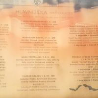 Lunch menu (from 11AM) at Palo Verde in Prague