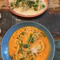 Tortellini and ravioli   at Palo Verde in Prague